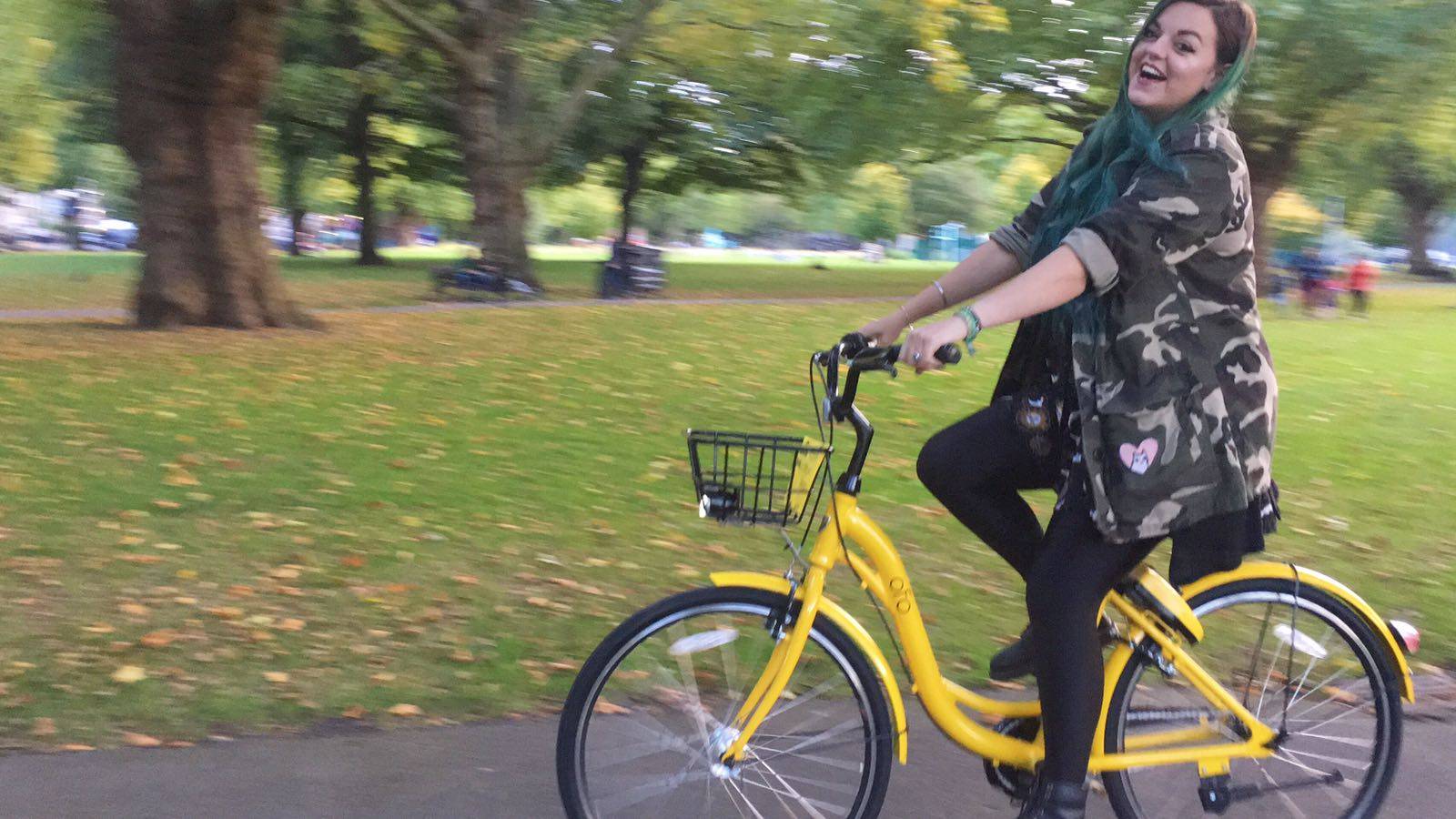 ofo bicycle bikes Hackney East London