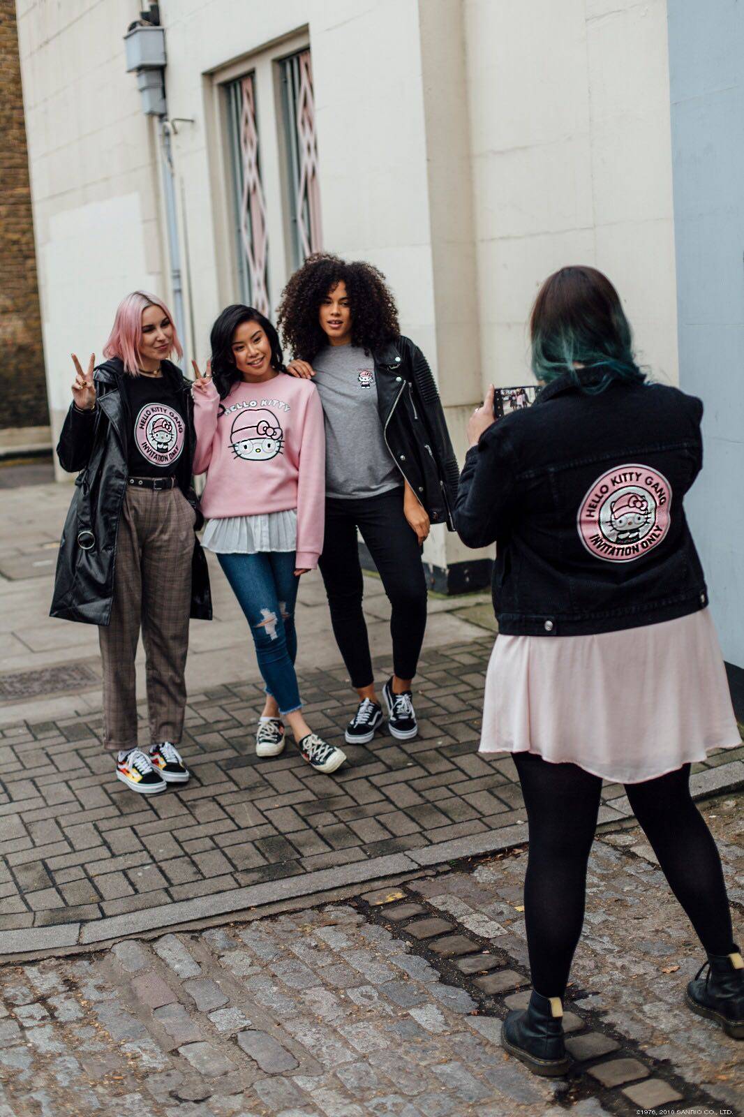 Hello Kitty Primark Model Hello Kitty Gang Cafe Miami Hackney Mermaid Hair