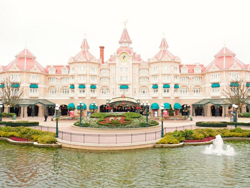 Disneyland Paris France Entrance Mickey Mouse