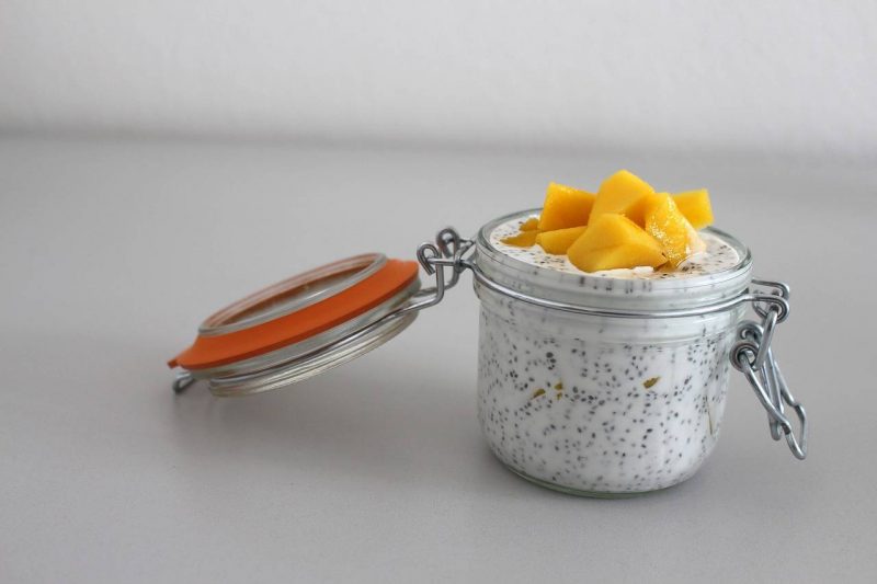 Vegan Foods for Energy Pre and Post Workout Chia Seed Pudding